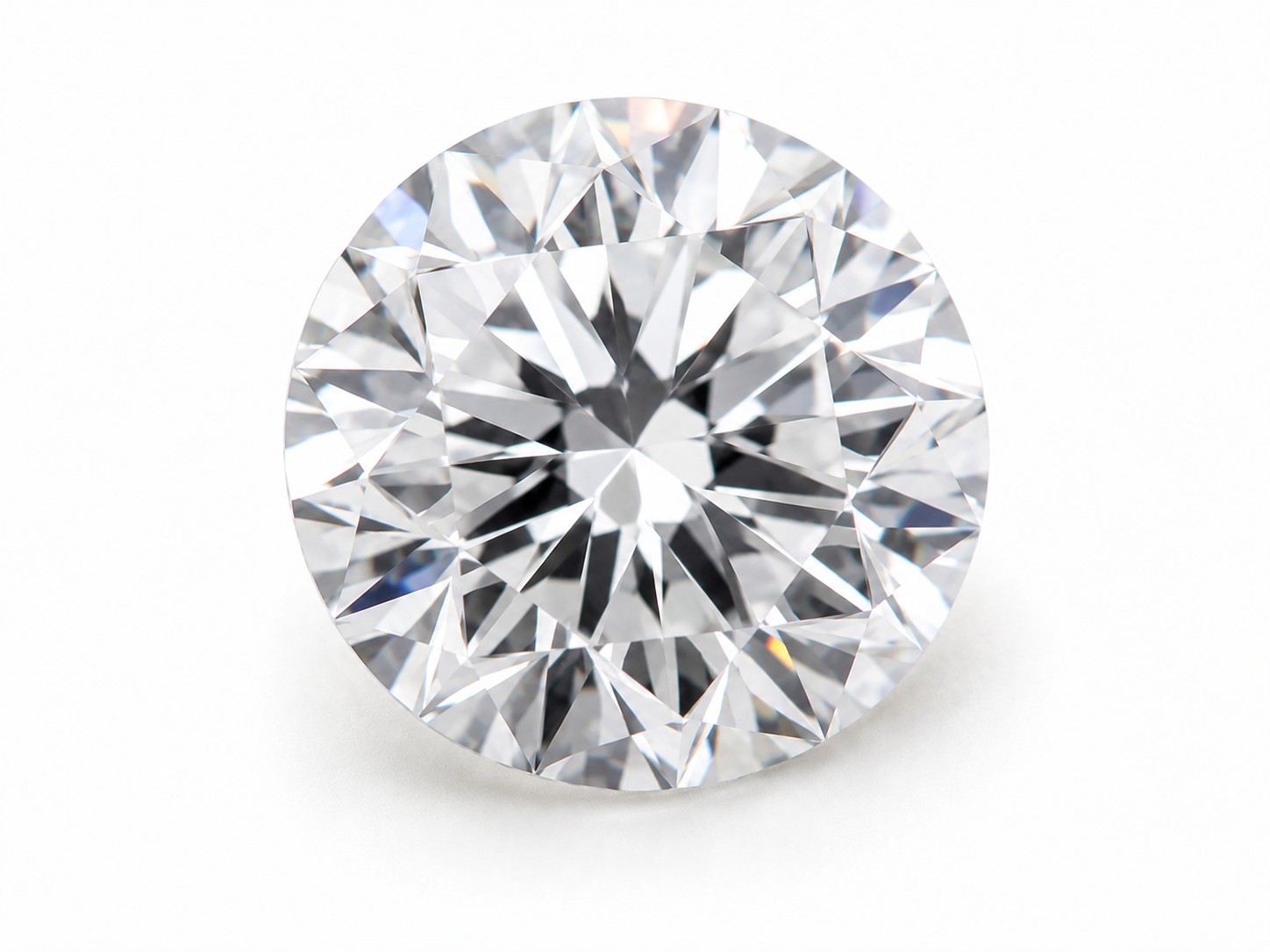 Krystalklar diamant uden milky-effekt