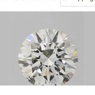 1 carat naturlig diamant i god kvalitet, G-farve og SI1-klarhed, Excellent cut